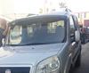 Visier an der Windschutzscheibe (schwarz glänzend, 5mm) für Fiat Doblo I 2001-2005