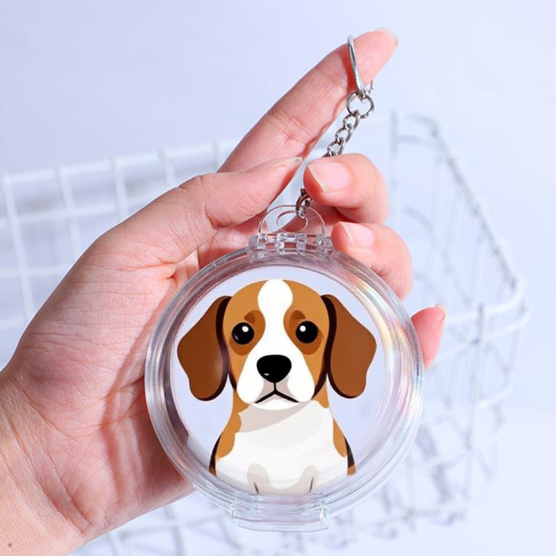 1 ST Aufbewahrung Anime Merchandise Tasche Anhänger Pixiv Kunststoff Sammelbox Transparent Tragbar Button Stern Schutzhülle