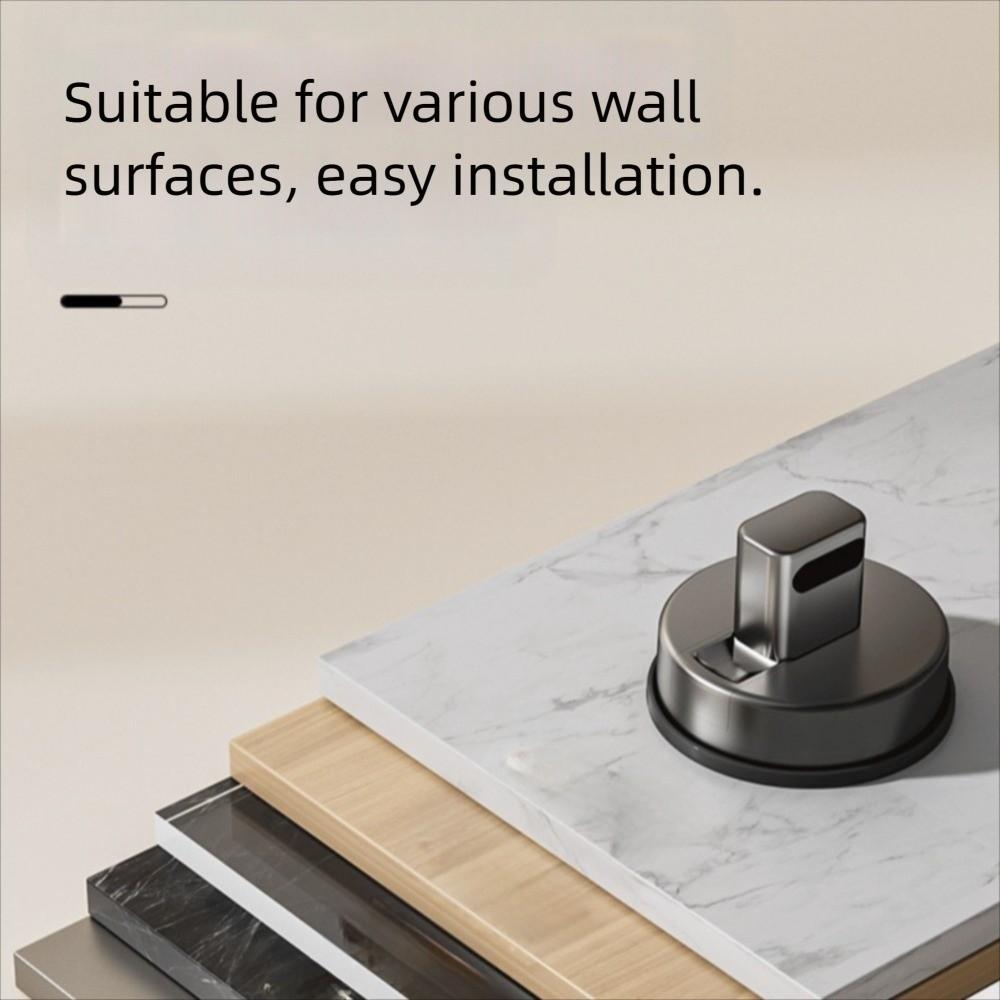 Nail Free Installation Bathroom Towel Rack Wall Mounted Bath Towel Storage Rack  Kitchen Storage