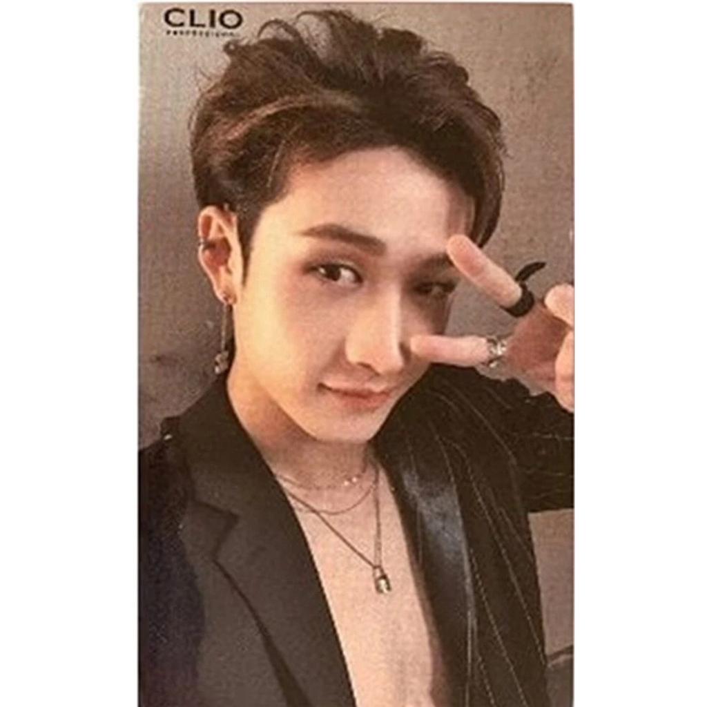 Stray Kids X CLIO OFFIZIELLE FOTO-KARTE SPICY MILD OFFICE Version.
