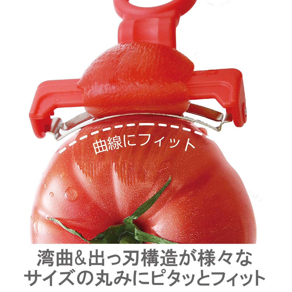 Nonoji Peeler Tomato Tomato Red W5TP-01TR