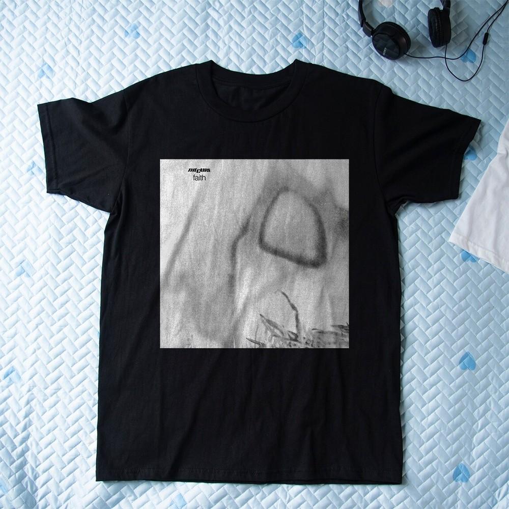 The Cure Faith Unisex Black T-shirt Size S-5XL Unisex T-Shirt XXXXL