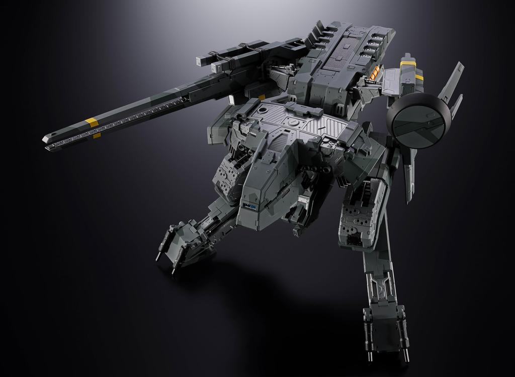 TAMASHII NATIONS Chogokin METAL GEAR SOLID Metal Gear REX Approximately 175mm ABS Painted Movable Figure & Die-cast