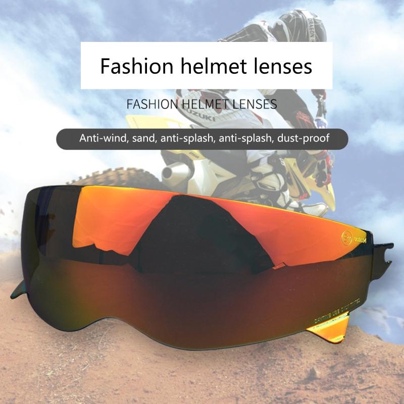 Helmet Visor Lens for Scorpion Combat/Covert-X Motorcycle Accessories