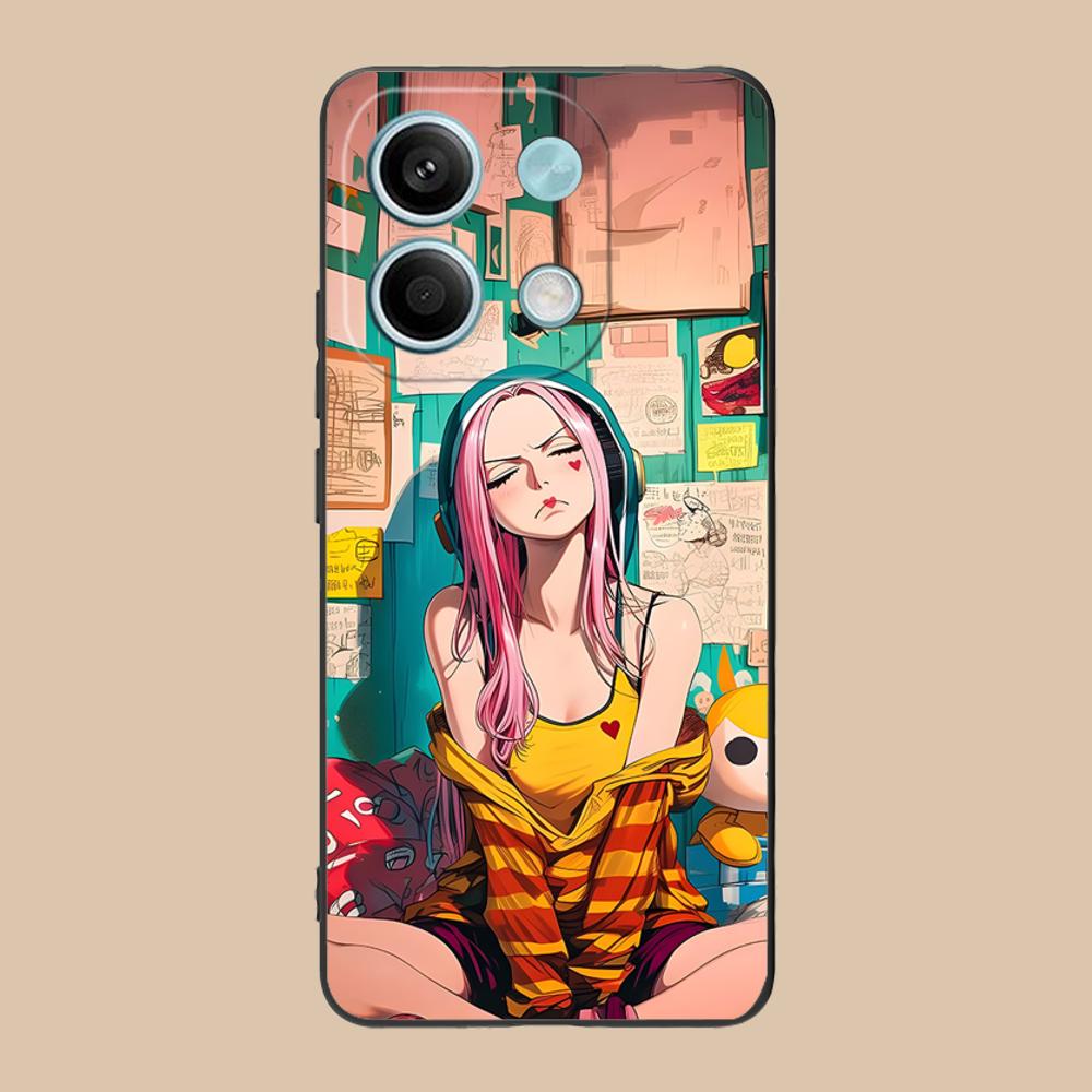 Jewelry Bonney Phone Case for Xiaomi 15 14 13 12 Mi 11 T Ultra Lite Pro S X 5G Soft TPU Shockproof Cover