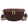 Casual Bag, Women's Fashionable Waist Bag, Simple and Stylish, Single-shoulder Crossbody Large Capacity Chest Bag