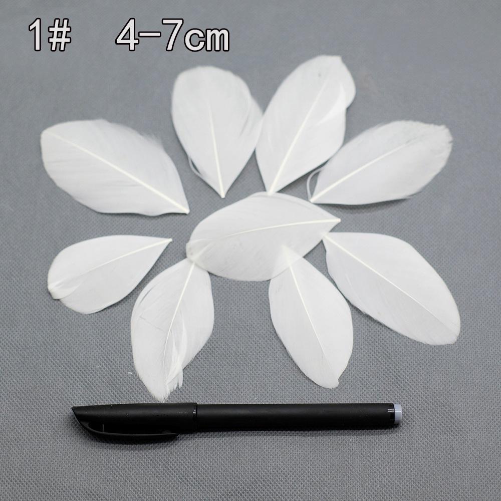 Weiße Feder Kollektion: DIY Handgemachte Bekleidungsaccessoires mit Gänse- und Truthahnfedern