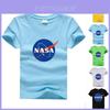 Klasyczny T-shirt Astronauty Kosmicznego NASA Dla Dzieci ze Stylowym Dekoltem O
