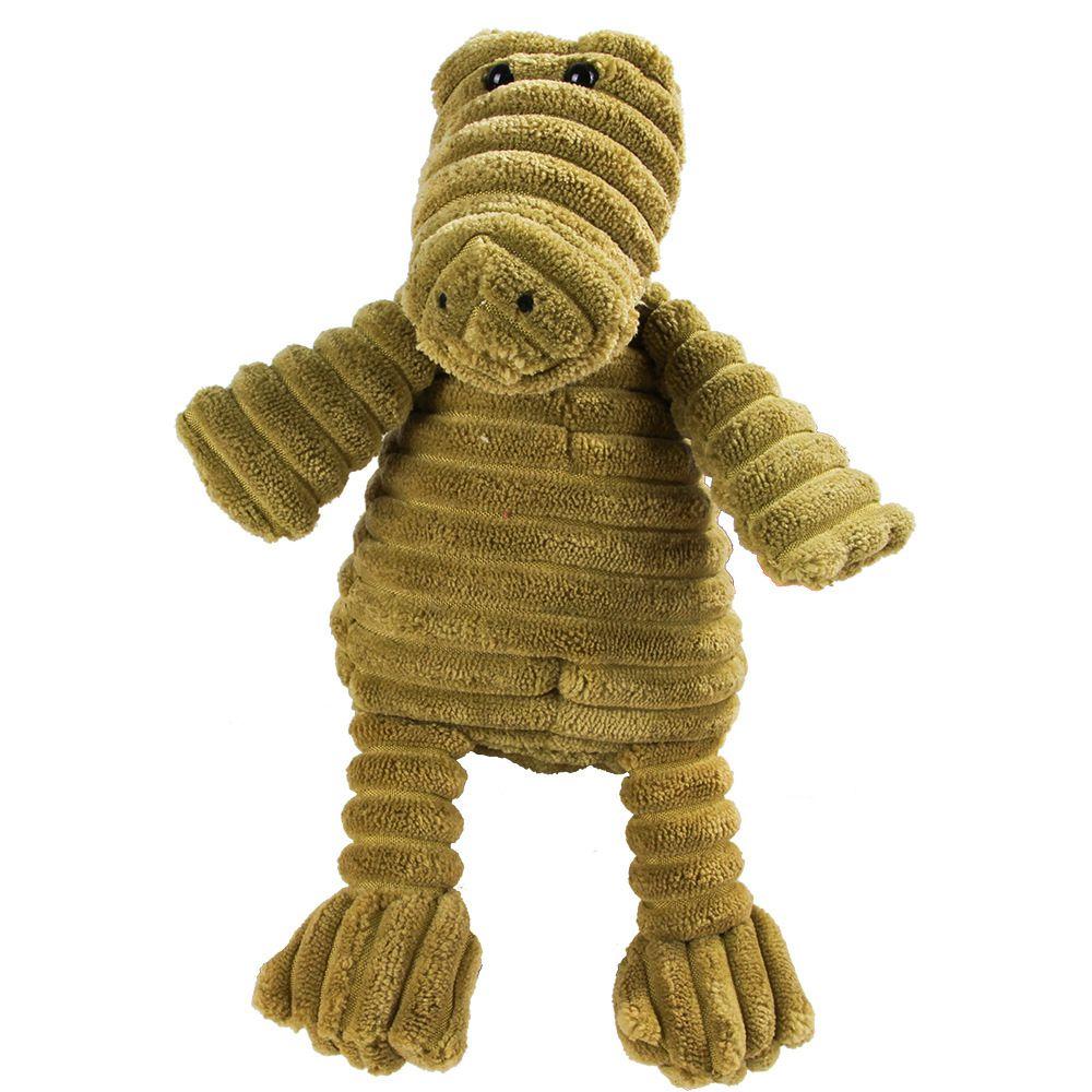 Corduroy Dog Toys For Small Large Dogs Animal Shape Plush Pet Squeaky Puppy