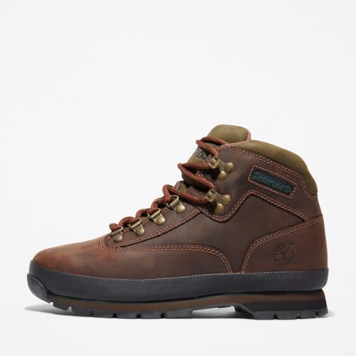 Timberland Classic Euro Hiker Hiking Boots, Men's, Brown, Size 8.0 (TB0951002141), Size 26.0cm
