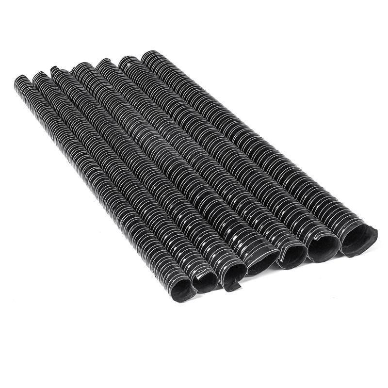 Car Hood Air Intake Pipe Ventilation Hood Air Intake Pipe 1m Air Ducting Hose Tube 76/70/63/60/57/51/45mm Flexible Filter Pipe