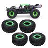 4pcs Rubber Tires 1/10 RC Soft Rubber Tyre for Racing RC Off Road On Road Car Accessories