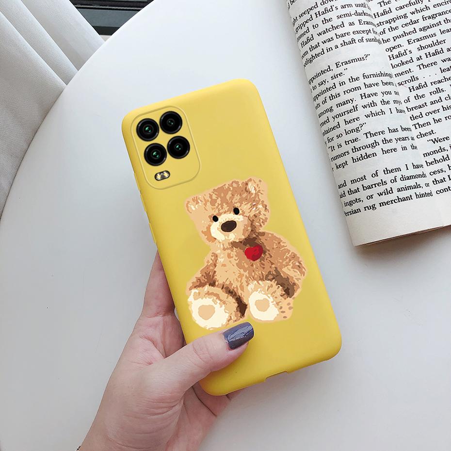 For Xiomi Xiaomi Mi 10 Lite 5G Case Silicon Cute Soft Cover Phone Cases For Xiaomi Mi10 Lite Zoom Mi 10Lite 10 Lite Fundas Case