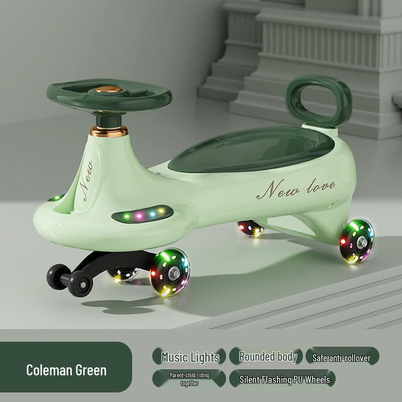 Детская машинка-перевертыш с бесшумными колесами для детей 1-8 лет и взрослых