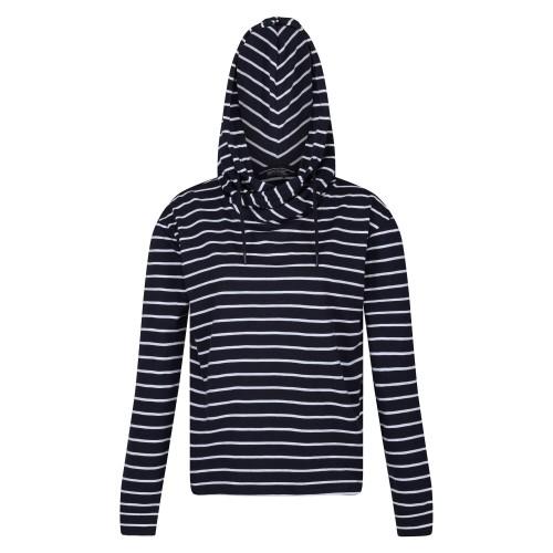 Regatta Womens/Ladies Monsal Stripe Lightweight Hoodie