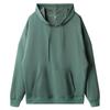 Unisex Thin Hooded Pullovers: Solid Color Sweatshirts, Sportswear, Group Apparel, Customizable with Logo for Spring and Autumn.