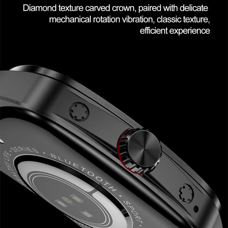 2025 Neue 1,95 Zoll Ultra HD Smartwatch Herren GPS-Tracking Bluetooth-Anruf NFC Herzfrequenz Sport Fitness Damen Smartwatch für OPPO