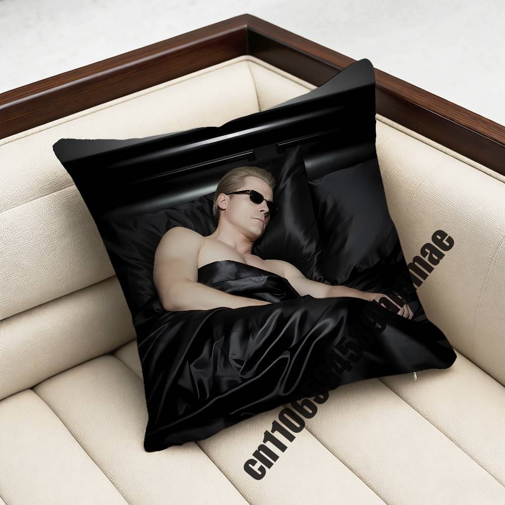 For R-Resident Evil Albert Wesker Throw Pillow Case Sham 45X45Cm Decoration Square Bed Pillowcase Pad Cover