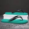New summer beach flip-flops men's Korean version trend pinch feet fashion outer wear slippers men's summer personality pvc sandals