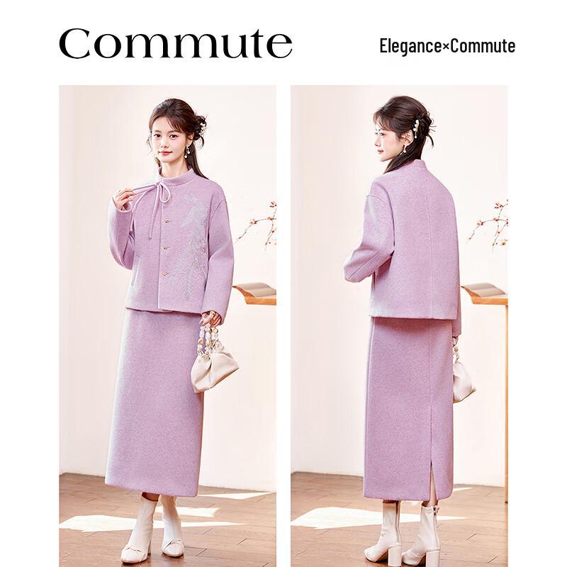 Tijdloze Elegantie Dames Nieuwe Chinese Stijl Jas & Rok Set