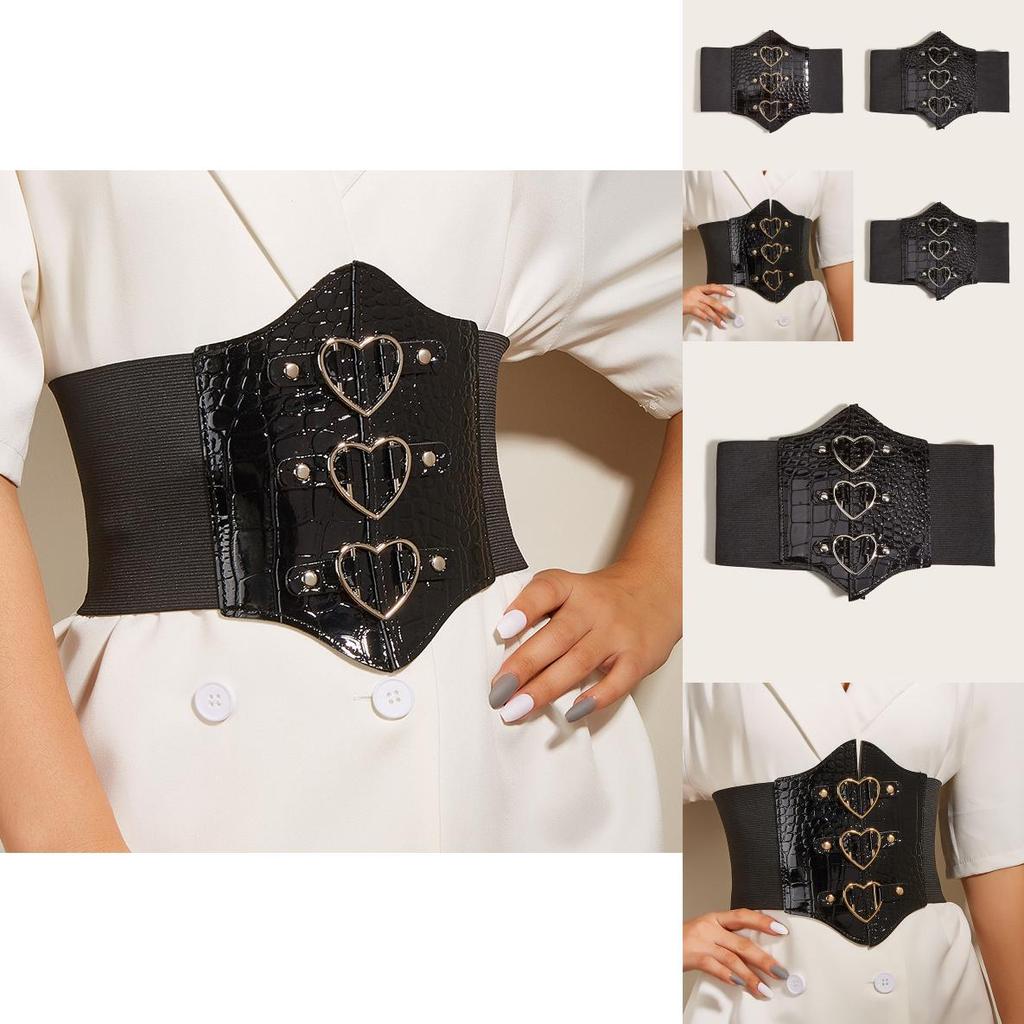 Elegant Leather Waist Belt For Women With Hook Closure For Dresses And Coats