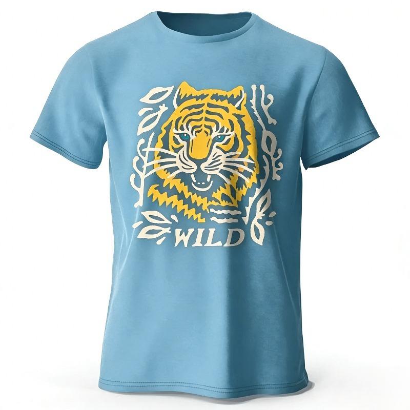 Streetwear 100% Cotton T-Shirt Soft Fabric Round Neck Short Sleeve Tee Unisex Look Harajuku Casual Fabric Simple Stylish Surmmer