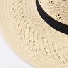 Summer 100% Straw Hats for Women Ribbon Decoration Elegant Ladies Party Dress Hats Travel Beach Sun Hat Chapeau Femme