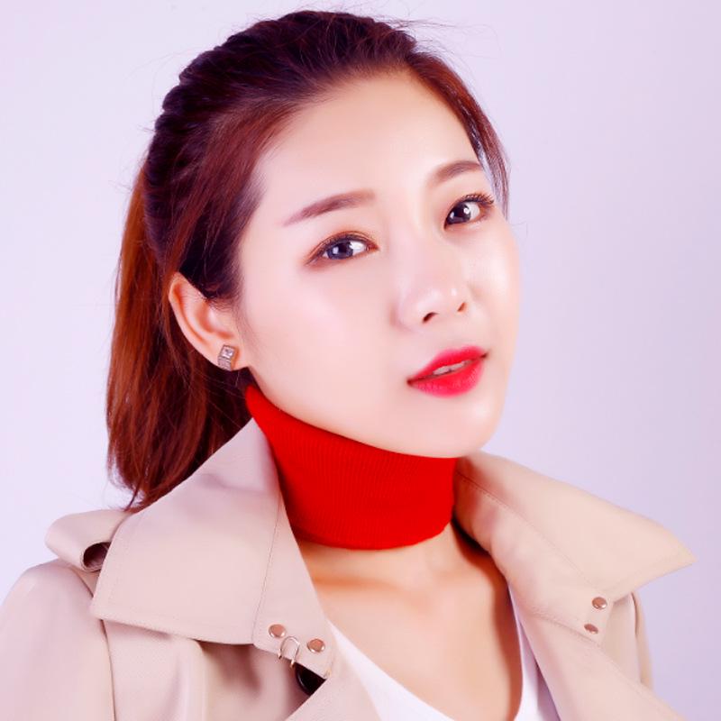 Women's Cashmere Snood Pullover: Warm Knit Neck Warmer & Dickey Collar