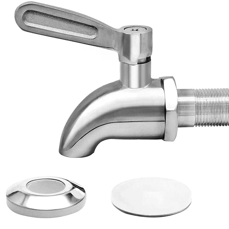 304 Stainless Steel Beverage Tap Faucet For Wine Beer Juice Drink Barrel Dispenser