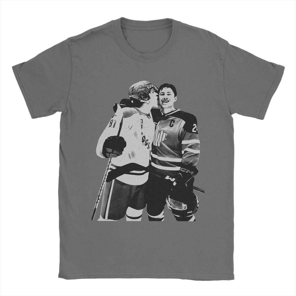 Heated Rivalry Shane Hollander Ilya Rozanov TShirt for Men Cotton Tee Shirt Crewneck Short Sleeve T Shirt 4XL 5XL Clothes