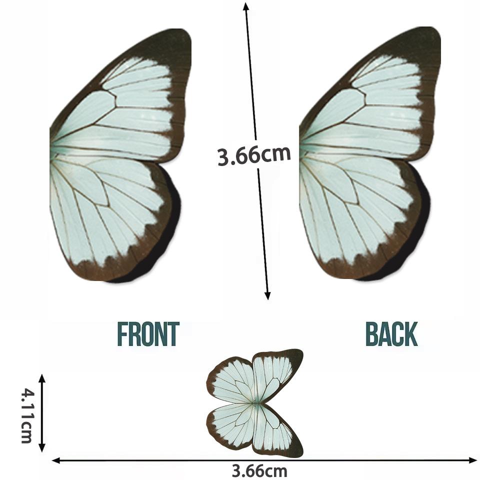 Bview Art 5pcs Magnetic Butterfly Bookmarks Set, Colorful Cartoon Insect Page Clips for Kids Reading, Cute Stationery Gifts