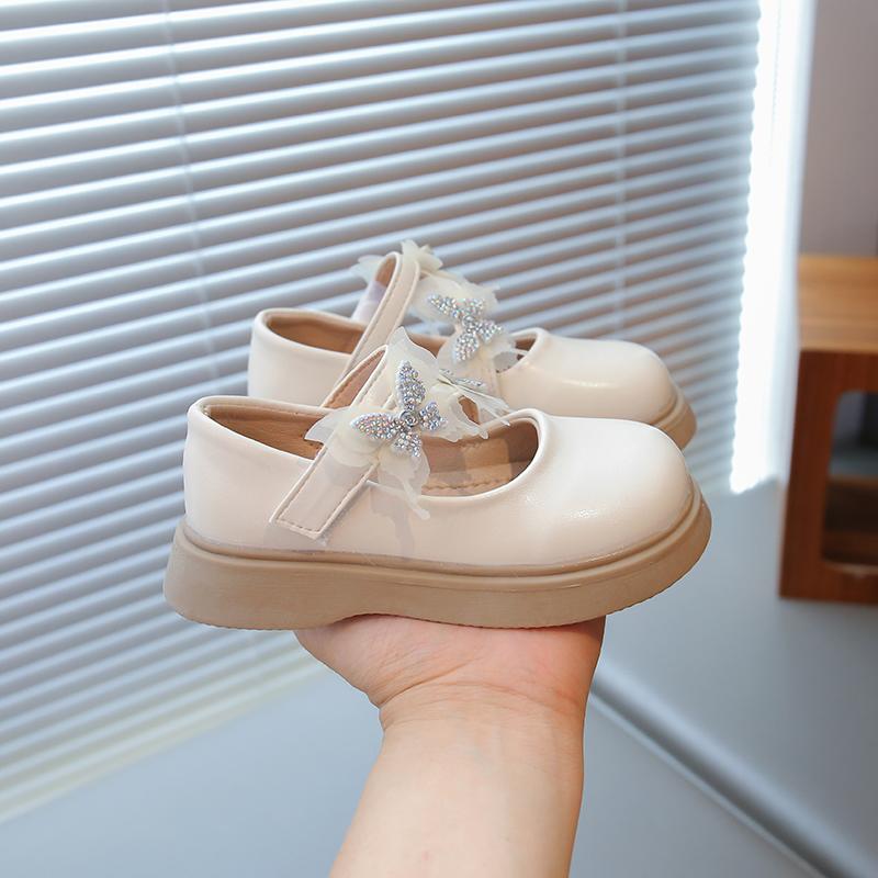Kids Shoes New Trendy Design Party Bow Mary Jane Dress Shoes Princess Shoes Kids New Design