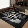 Football Football Crest Printed Office Carpet Chair Cushion  Entryway Rug, Rugs for Living Room, Bedroom Christmas gifts