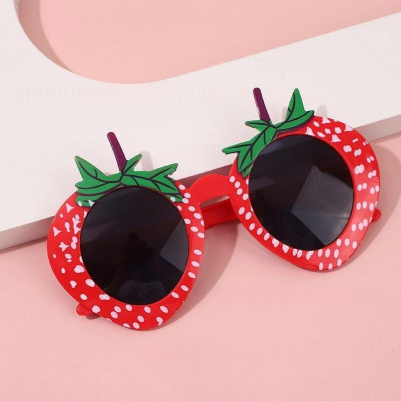 Fashion Tropical Fruit Patterned Glasses For Role Play Event Outdoor Activities And Daily Fashion Accessories