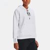 Under Armour Summit Sweatshirts Women's White Hooded Moderate Regular Unisex 1369416-100