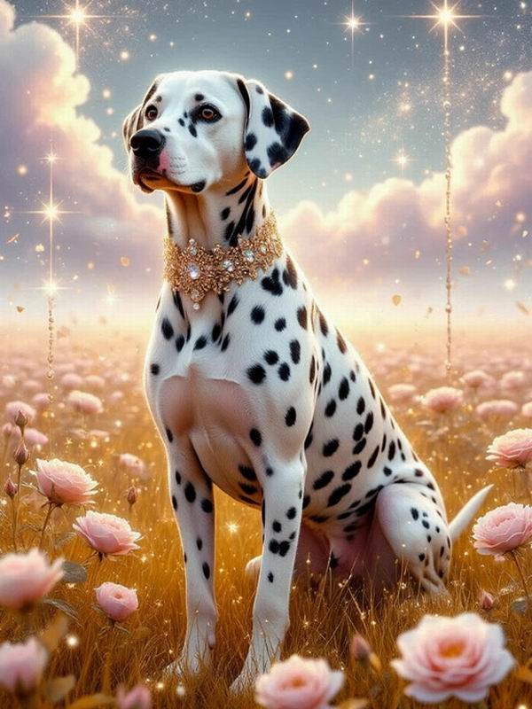 Diamond Painting New Collection 2026 Cute Dog Flower Diy Full Square Round Drill Rhinestone Embroidery Pet Animals Mosaic Cross Stitch Kits