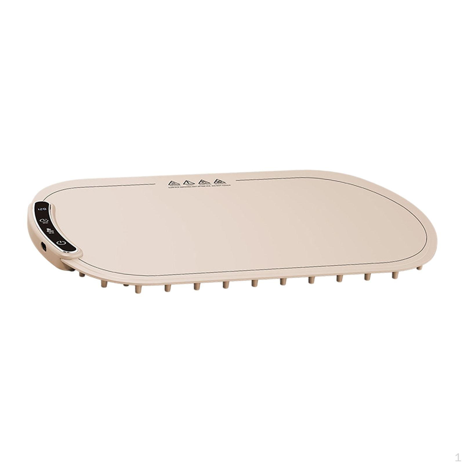 

Таймер для подогрева еды (18 часов) Силикон для новоселья, праздничный, кухонный, овальный, серый oval light brown