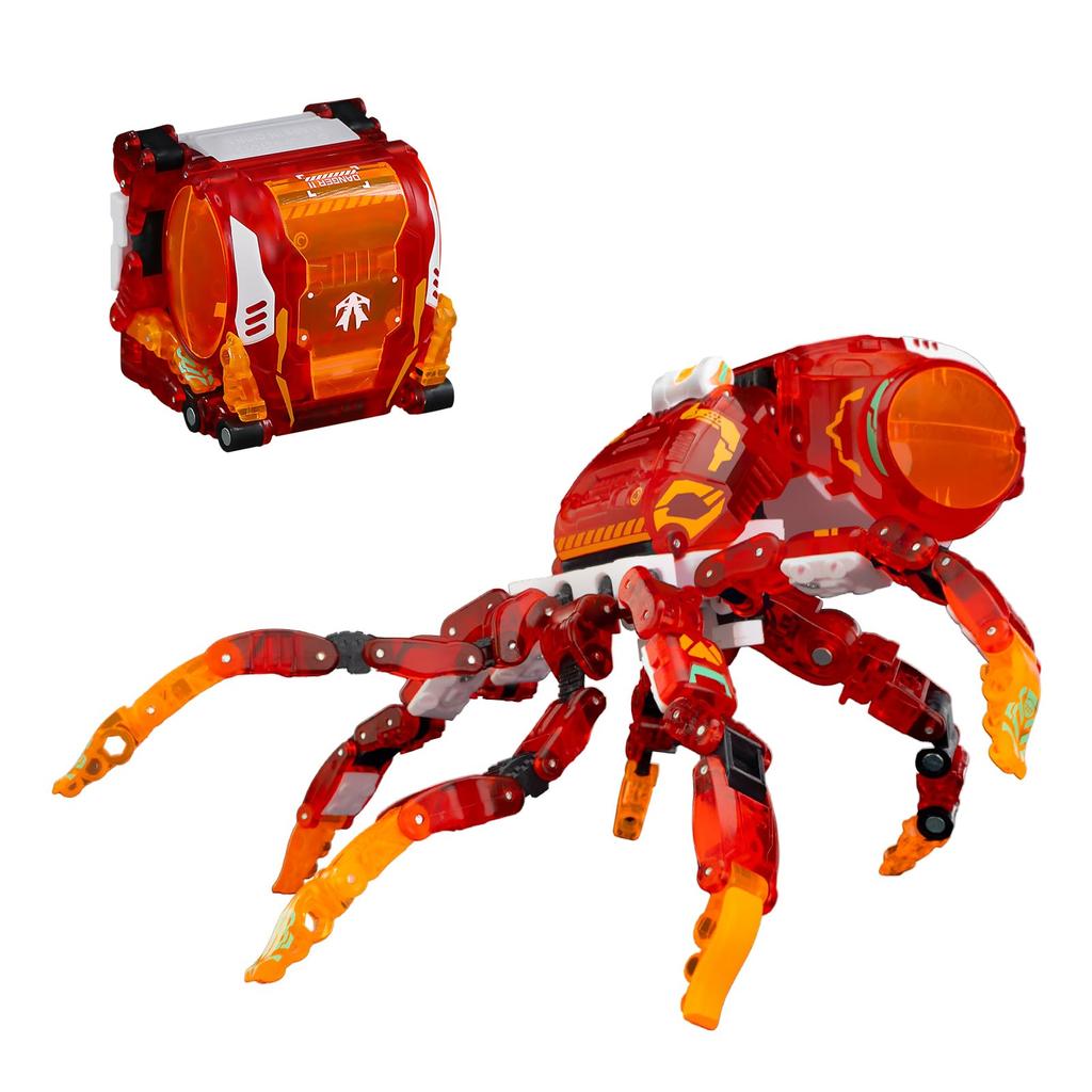 52TOYS BEASTBOX BB-44VA VANITAS Transforming Toy, Transforming Robot Figure, Transforms from Cube to Octopus, Pre-painted, Highly Articulated Action