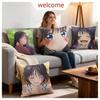 Brand Kiehl'S Cushion Cover 1Pcs Decorative Covers Soft Cushion Case For Sofa Couch Decor 40X40 45X45 Pillowcases