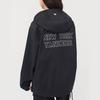 MLB Letter Logo Zip-Up Hoodie Jacket Unisex jackets Black 3AWJV0353-50BKS