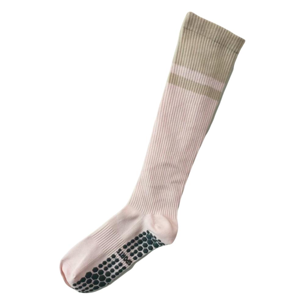 Professional Anti-slip Yoga Socks Deodorizing Grip Sport Stockings Compression Fit Silicone Training Socks Pilates Training