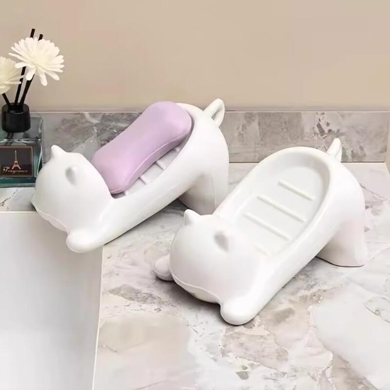 Cartoon Cat Soap Dish 5-Pack