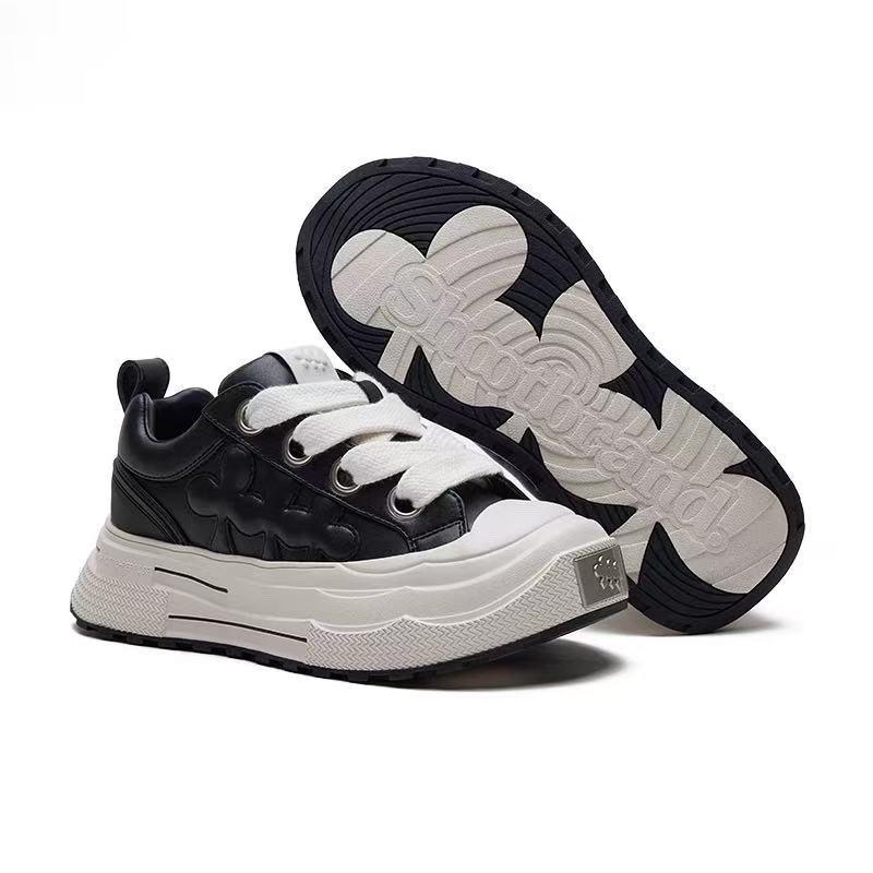 Zhuo Yuan Rhapsody Versatile Wear-Resistant Thick-Soled Canvas Sneakers for Men and Women