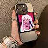 H-hazbin hotel V-veggie  Phone Case For iPhone 17,16,15,14,13,12,11 Plus,Pro Max,XS,Colorful Silver Black Cover