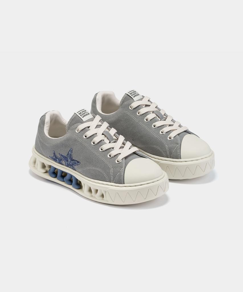 78Under M-6 Graphic Low Top_Urban Gray