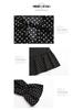 Tiktok 2025 Retro Polka Dot Long Sleeve Ruffle Dress