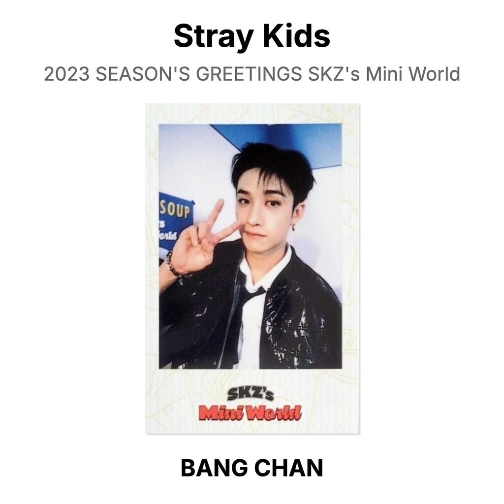 Stray Kids 2023 SEASON'S GREETINGS SKZ's Mini World Official Photocard
