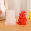 Silicone Mould Father Christmas Silicone Mould DIY Handmade Soap Aroma Candle Diorama Dwarf Baking Mould Christmas Decoration