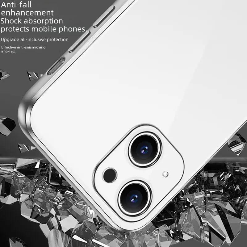 Samsung S25Ultra Electroplated Fine Hole Clear TPU Case - Ultra-Thin Soft Protective Cover