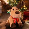 Cartoon Christmas Elk Doll Plush Toy Christmas Foreign Trade Decoration Christmas Eve Christmas Gift